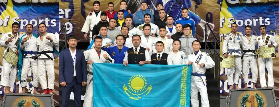 Казахстанские борцы завоевали 16 золотых медалей на Чемпионате мира по комбат джиу-джитсу