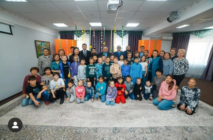 5 мая 2022 года состоялось мероприятие по случаю Открытия спортивного зала в «Детская деревня Семейного типа села Кенжеколь» для 70 воспитанников учреждения в возрасте от 4 до 18 лет.