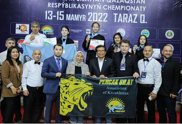 Посол Индонезии высоко оценил уровень участников Чемпионата РК по Пенчак Силат