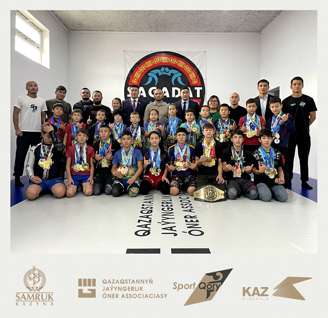 В спортивном клубе Казахстанской федерации бразильского джиу-джитсу и грэпплинга была проведена замена борцовского мата